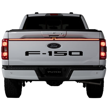 Putco Excalibur LED Tailgate Light Bar & Plug-N-Play Connector |92060-37| - Fits Ford F150 With Factory LED Taillamps 2024-2027 (Does NOT fit OBS/Tow Tech systems)