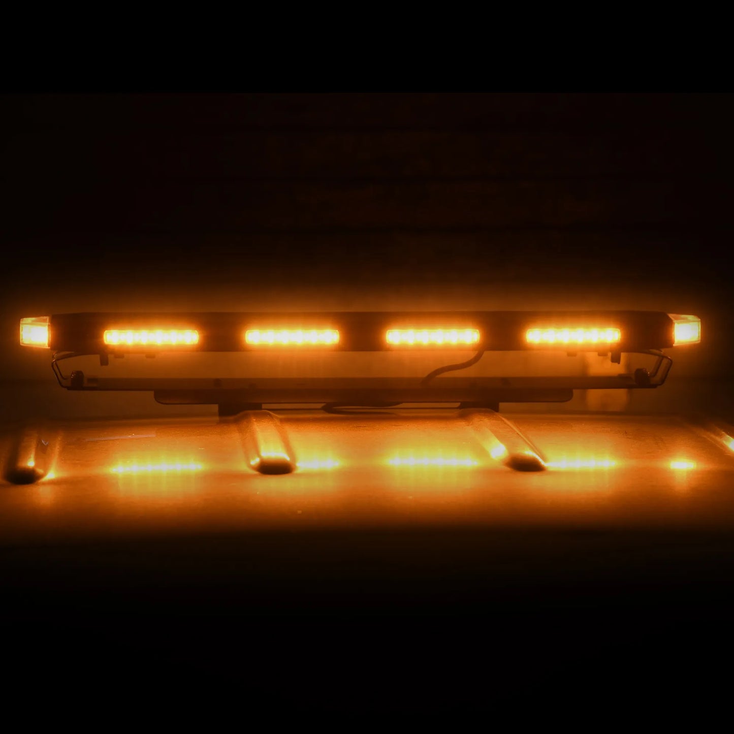 Putco Tri-Hornet LED Stealth Rooftop Strobe Light Bar (Amber, White & Blue) - 24" Tri Color Strobe Light |950224|