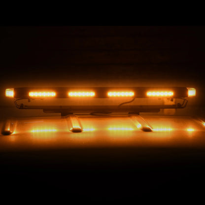 Putco Tri-Hornet LED Stealth Rooftop Strobe Light Bar (Amber, White & Blue) - 24" Tri Color Strobe Light |950224|