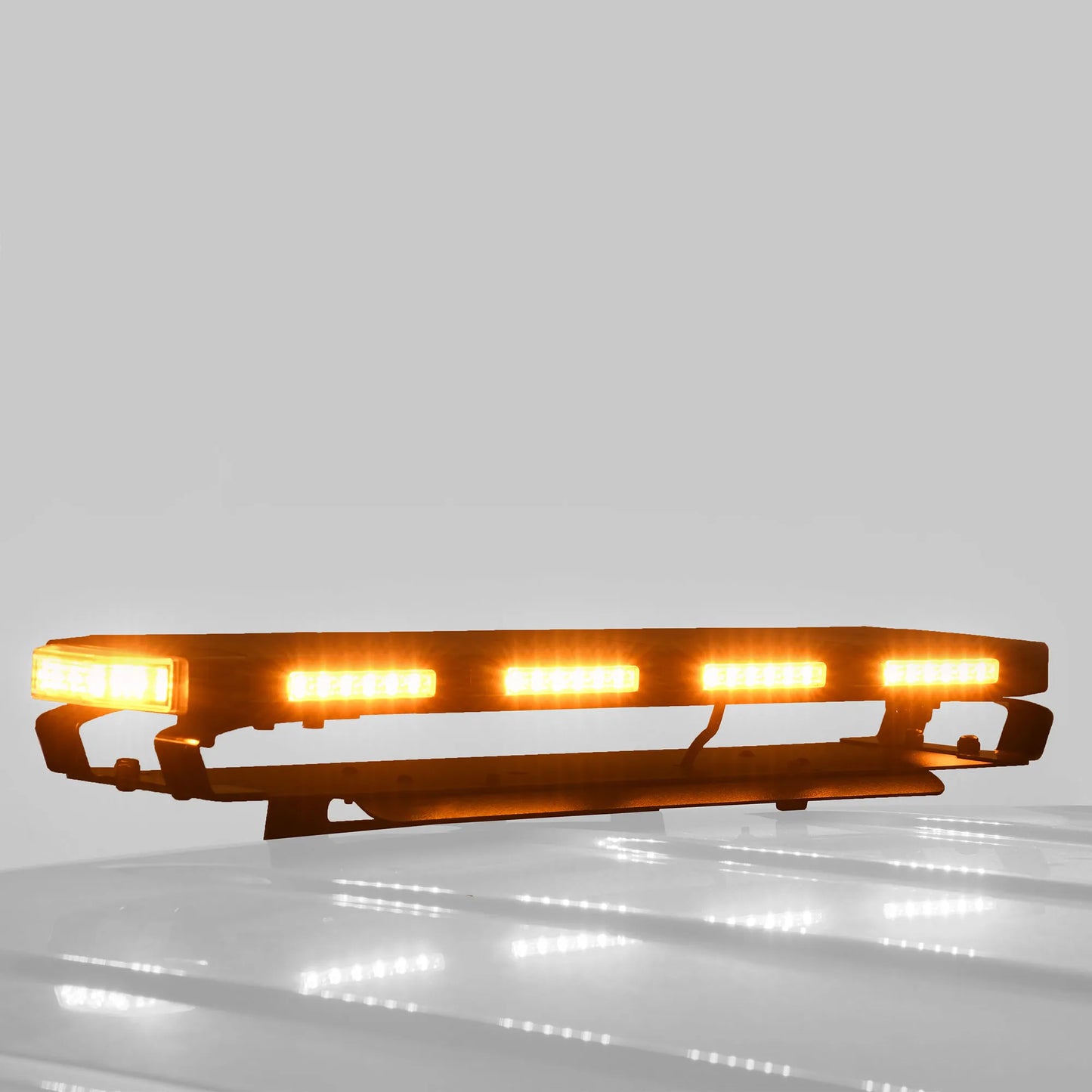 Putco Tri-Hornet LED Stealth Rooftop Strobe Light Bar (Amber, White & Blue) - 24" Tri Color Strobe Light |950224|