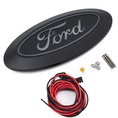 Putco Luminix Front White LED Emblem Without Direct Harness |92603| - Fits Ford F150 18-23 (Fuse Box Install) (18-20 w/Honeycomb or Chrome Bar Grille)