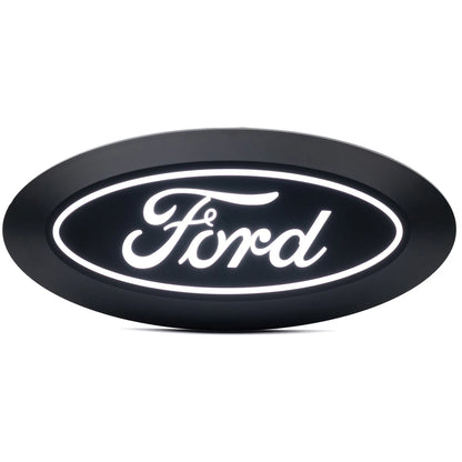 Putco Luminix Front White LED Emblem Without Direct Harness |92603| - Fits Ford F150 18-23 (Fuse Box Install) (18-20 w/Honeycomb or Chrome Bar Grille)