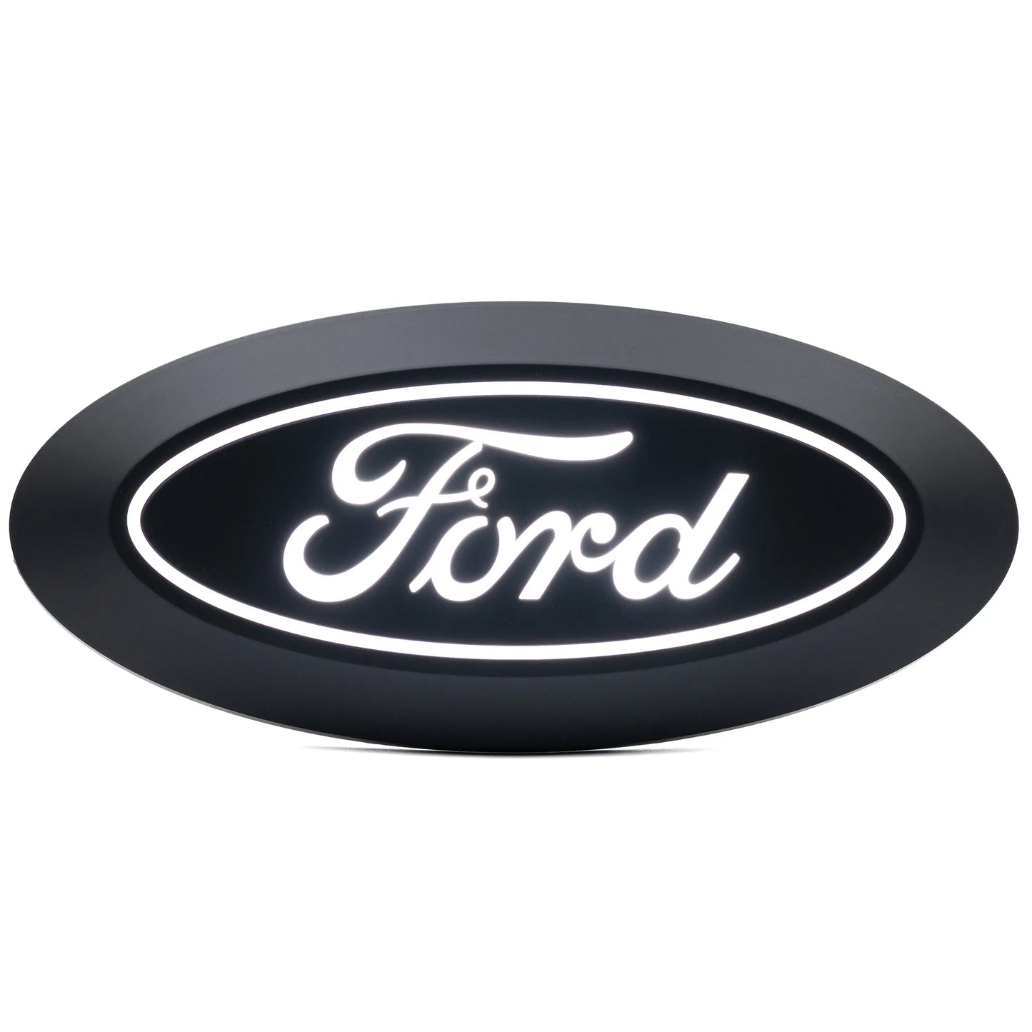 Putco Luminix Oval LED Grille Emblem |92608| - Fits Ford F150 2024-2027 w/o Front Camera, Includes Plug-N-Play Harness (Fuse Box Install)