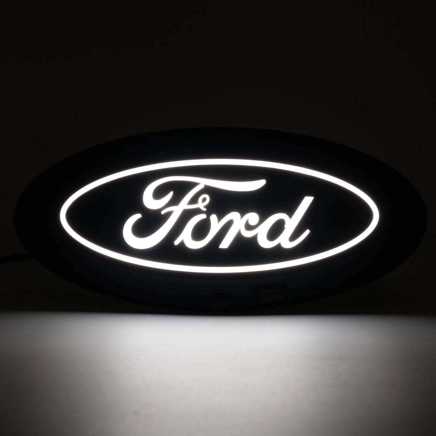 Putco Luminix White LED Emblem with Camera and Quick Connect Harness - |92605| Fits Ford F150 2021-2023 w/Front Camera (for 2023 Fits w/Spray Washer) Plug-N-Play Harness (Fuse Box Install)