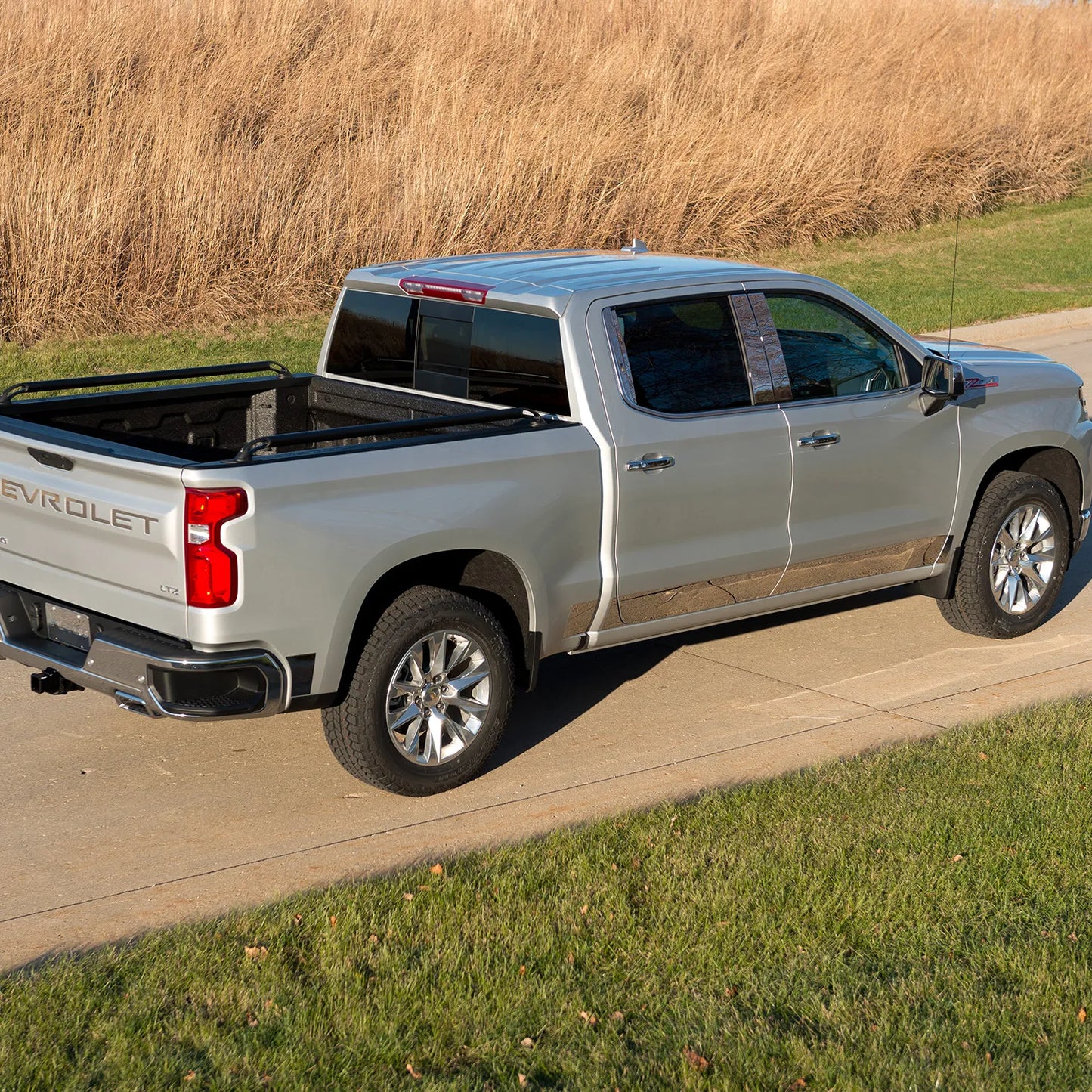 Putco Pro Stainless Steel Rocker Panels Kit |3751240| Fits Chevy Silverado 1500, GMC Sierra 1500 2019-2026 Regular Cab 8' Bed