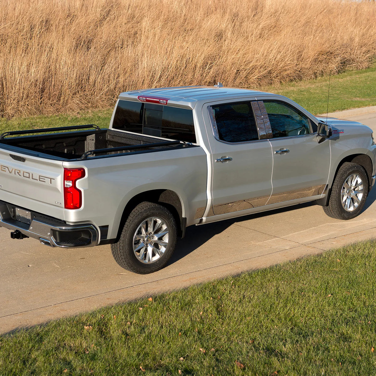 Putco Pro Stainless Steel Rocker Panels Kit |3751243| Fits Chevy Silverado 1500, GMC Sierra 1500 2019-2026 Crew Cab 5'8" Bed