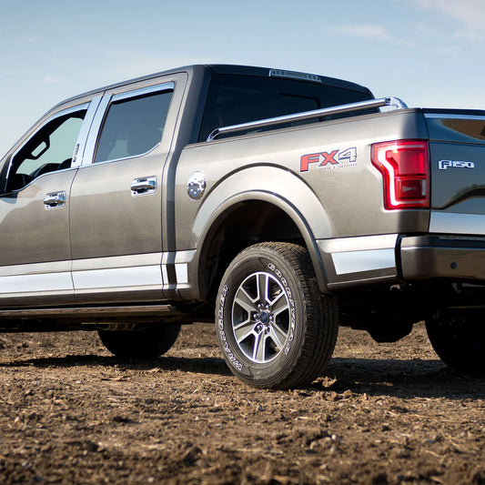 Putco Pro Stainless Steel Rocker Panels Kit |3751472| Fits Ford F150 2021-2027 SuperCab 8' Bed