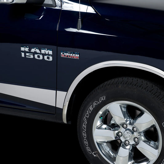 Putco Pro Stainless Steel Rocker Panels Kit |3751322| Fits Dodge Ram Truck 1500 2019-2027 Crew Cab 5'7" Bed