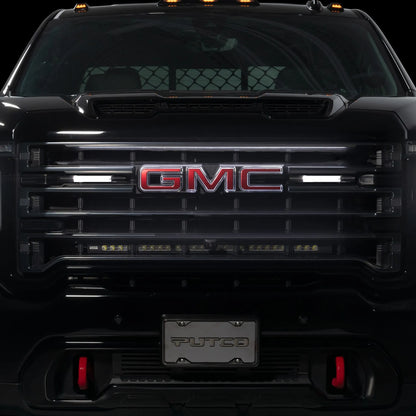 Putco Virtual DRL LED Grille Lights 8" Pair |310208| - Fits Silverado/Sierra 1500 20-26, 2500/3500 15-27, Ram 19-27, F150 15-27, F250 F350 F450 17-27, Gladiator 20-27, Tundra 22-27