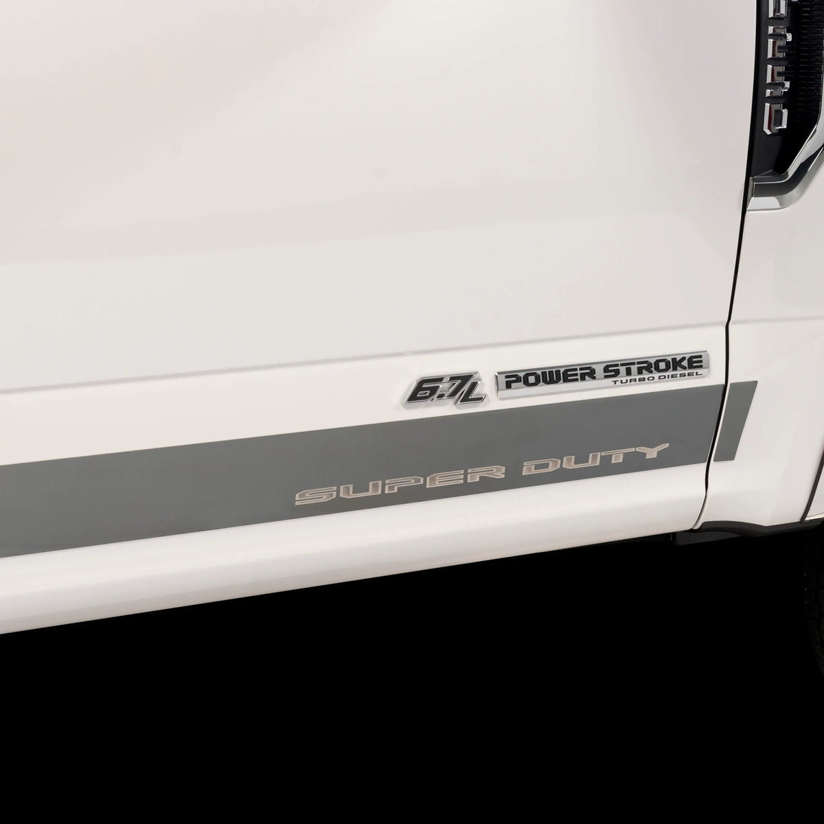 Putco Stainless Steel F-150 Logo Rocker Panels Kit |9751473FD| - Fits Ford F150 2021-2027 SuperCrew 5'7" Bed