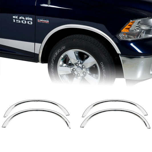 Putco Stainless Steel Fender Trim Kit |97130| - Fits Dodge Ram Truck 1500 2019-2027