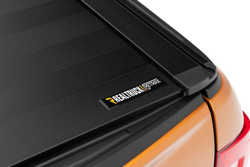 RealTruck RetraxPRO XR Manual Retractable Tonneau Cover w/ T-Slot Rails - T-80335