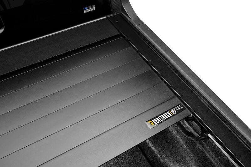 RealTruck RetraxPRO XR Manual Retractable Tonneau Cover w/ T-Slot Rails - T-80337