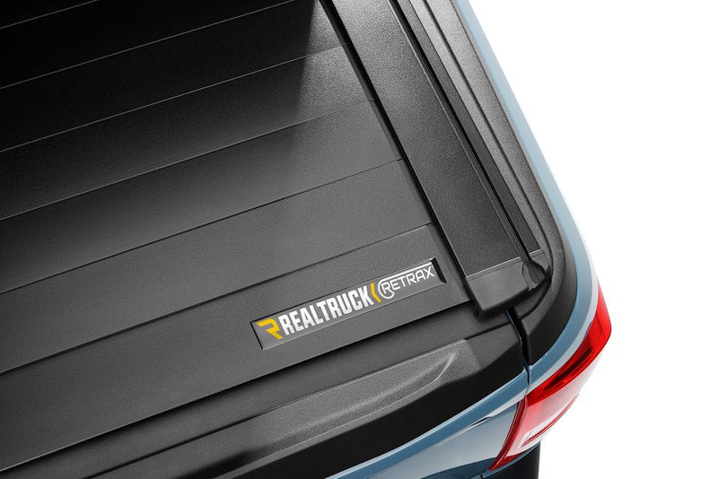 RealTruck RetraxPRO XR Manual Retractable Tonneau Cover w/ T-Slot Rails - T-80337
