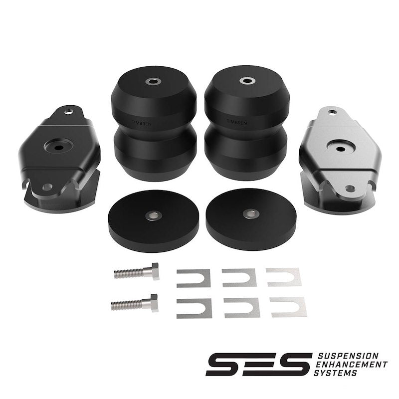 Timbren FR350SDJ SES Rear Suspension Enhancement System - 8,600 lb Load Support | Progressive Load Stability & Zero Maintenance Reliability | Levels Truck, Reduces Sag, Roll & Sway | DIY Install