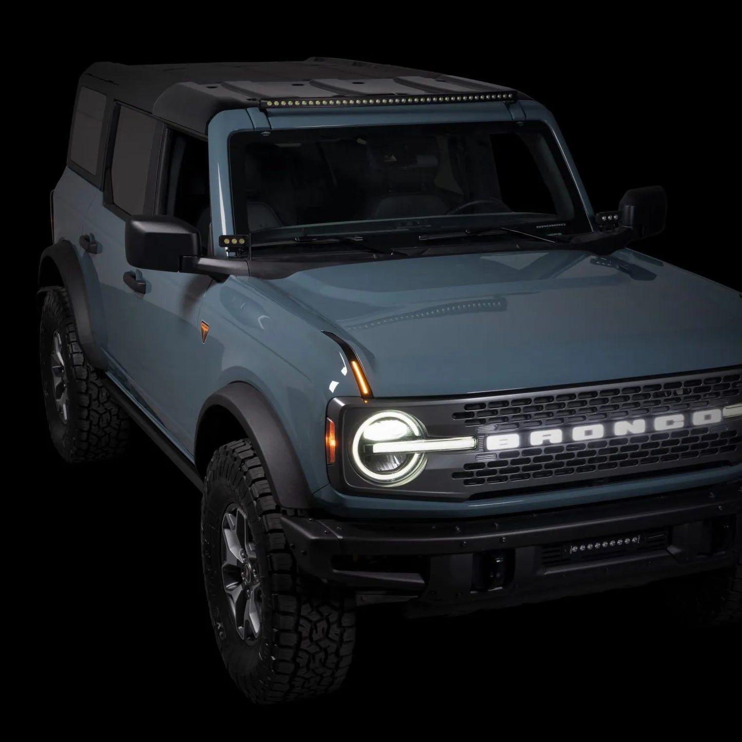 Putco Luminix LED DRL Lights, 1 Pair of Hood Limb Riser Replacements |50001| - Fits Ford Bronco 2021-2027