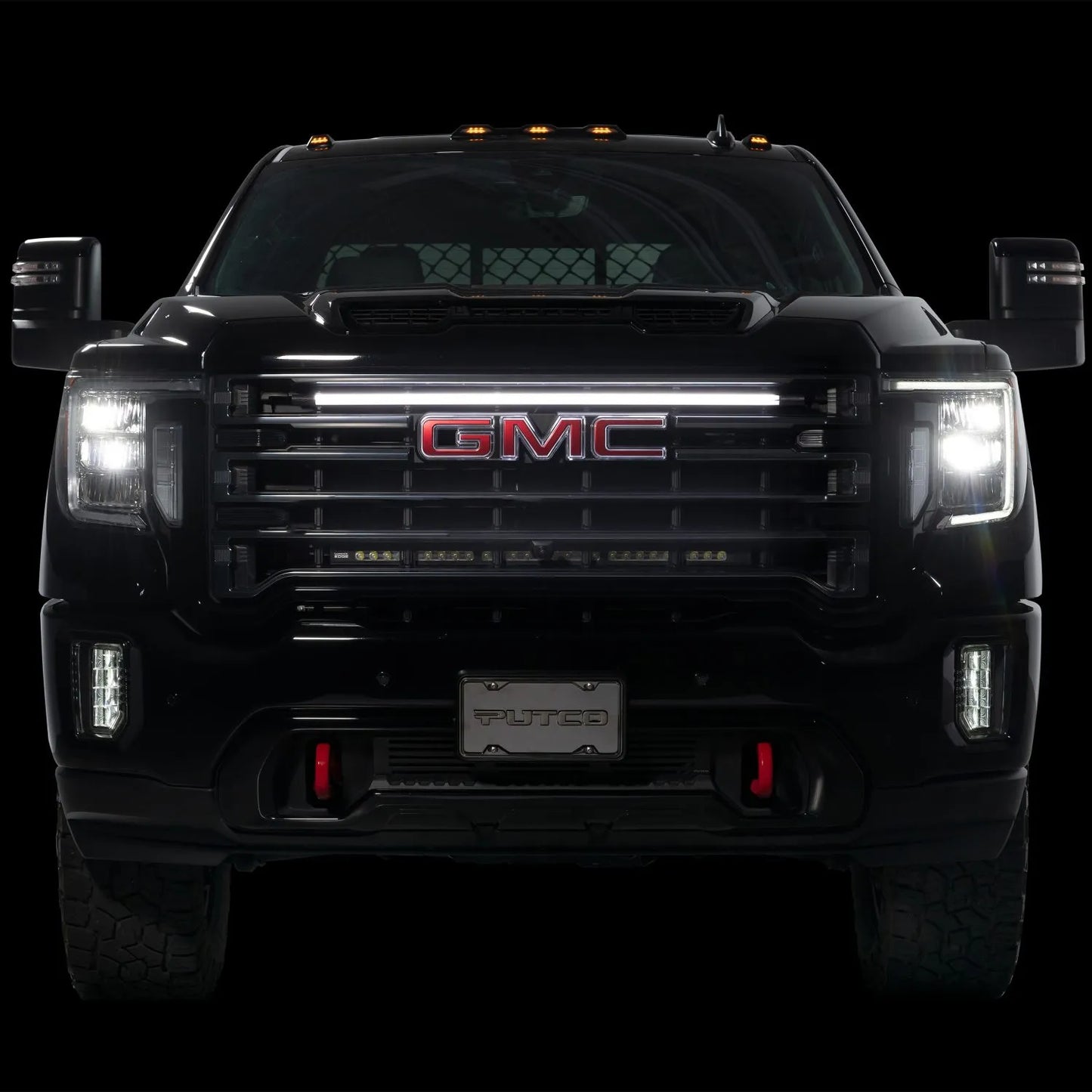 Putco Virtual DRL LED Grille Lights - 37" Light Bar |310037| - Fits Silverado/ Sierra 1500 15-26, 2500/3500 15-27, Ford Super Duty F250 / F350 / F450 11-27