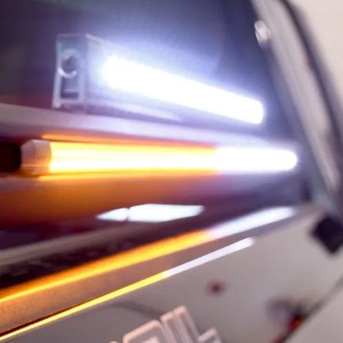 Putco Amber & Blue Work Blade LED Light Bar - 60" Long - Blue and Amber Strobe |93010-60|