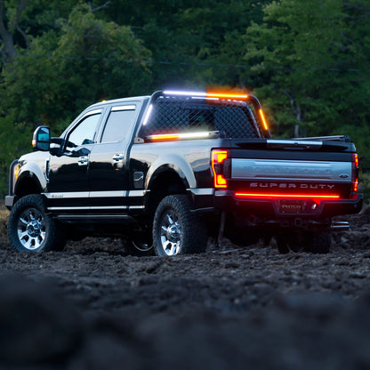 Putco Amber & White Work Blade LED Lights - 48" Long - Amber and White Strobe |93009-48|