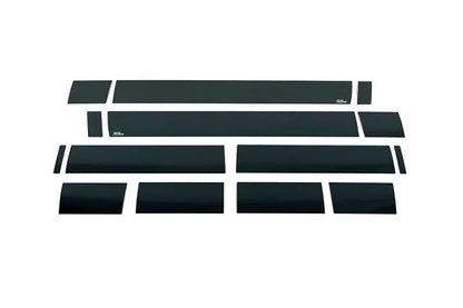 Putco Black Platinum Rocker Panels Kit |9751240BP| Fits Chevy Silverado 1500 / GMC Sierra 1500 2019-2026 Regular Cab 8' Bed