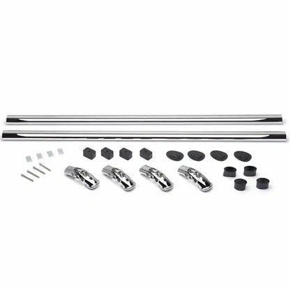 Putco Classic Locker Side Rails |89872| - Fits Dodge Ram Truck 2019-2027 Truck 5'7" Bed - Chrome Stainless Steel