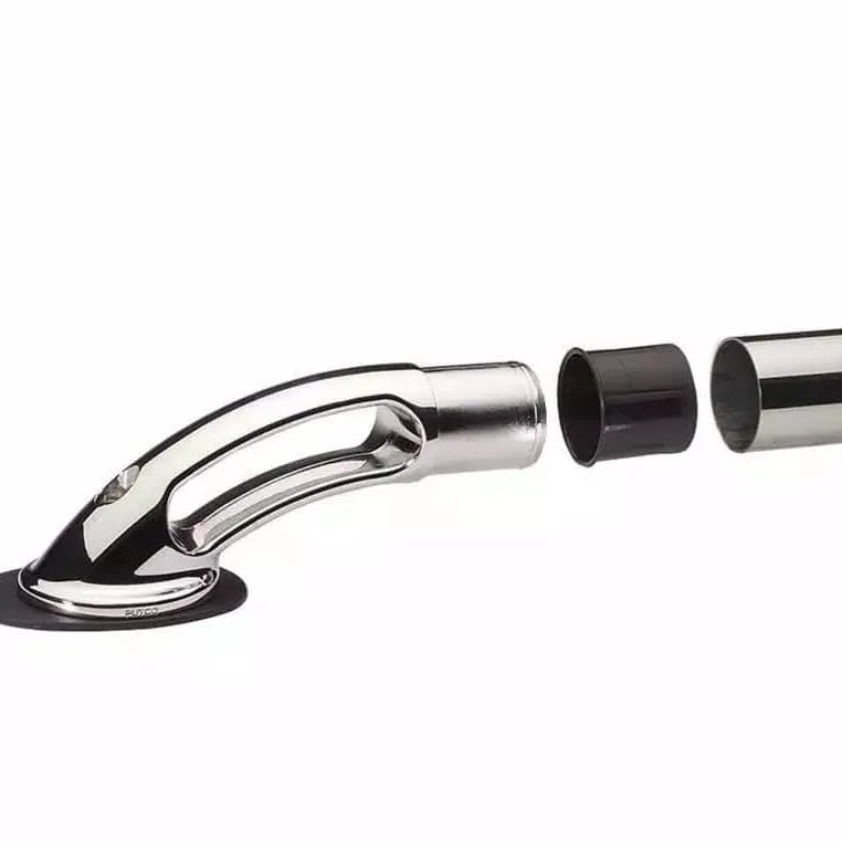 Putco Classic Locker Side Rails |89858| - Fits Chevy Silverado/GMC Sierra 2500/3500 2020-2027 6'9" Bed - Chrome Stainless Steel